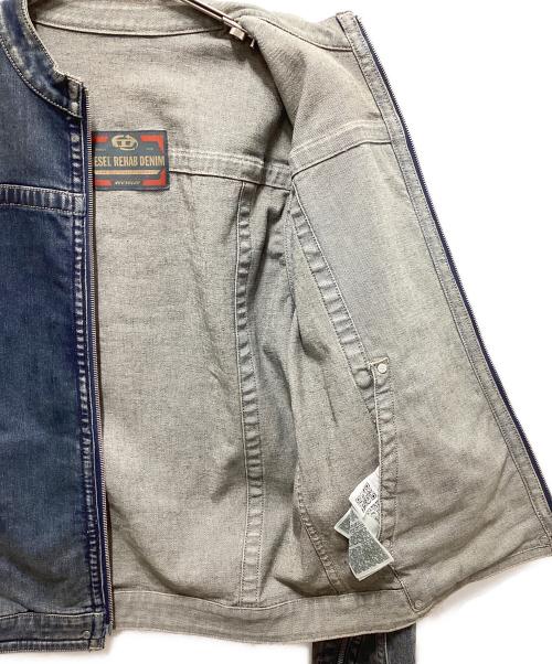 DIESEL（ディーゼル）DIESEL (ディーゼル) D-GLORY-RE/デニムジャケット インディゴ サイズ:Sの古着・服飾アイテム