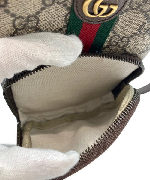 GUCCI（グッチ）GUCCI (グッチ) オフィディア ミニショルダーバッグ ブラウンの古着・服飾アイテム