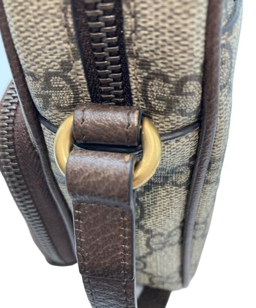 GUCCI（グッチ）GUCCI (グッチ) オフィディア ミニショルダーバッグ ブラウンの古着・服飾アイテム