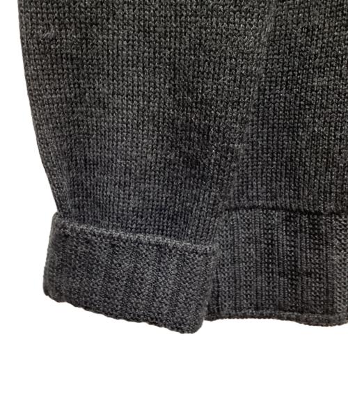LOUIS VUITTON（ルイ ヴィトン）LOUIS VUITTON (ルイ ヴィトン) シルク混ショールカラーニット グレー サイズ:XSの古着・服飾アイテム
