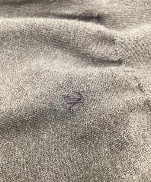 LOUIS VUITTON（ルイ ヴィトン）LOUIS VUITTON (ルイ ヴィトン) ジップアップカシミヤニット カーキ サイズ:XSの古着・服飾アイテム