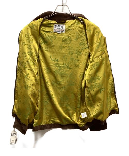 HOUSTON（ヒューストン）HOUSTON (ヒューストン) コットン別珍 ベトナムジャケット ブラウン サイズ:XL 未使用品の古着・服飾アイテム