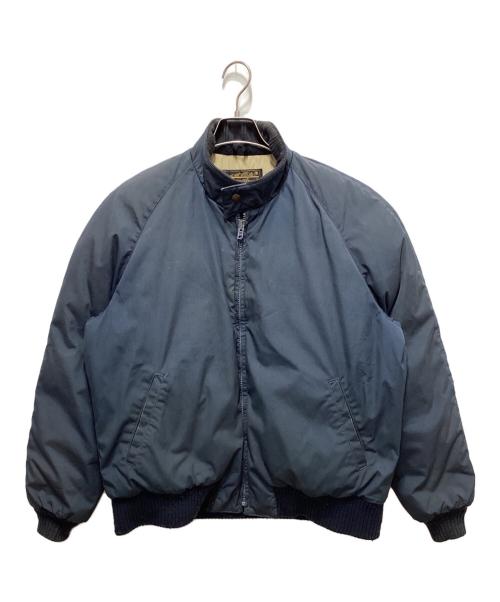 Eddie Bauer（エディーバウアー）Eddie Bauer (エディーバウアー) リブダウンジャケット ネイビー サイズ:不明の古着・服飾アイテム