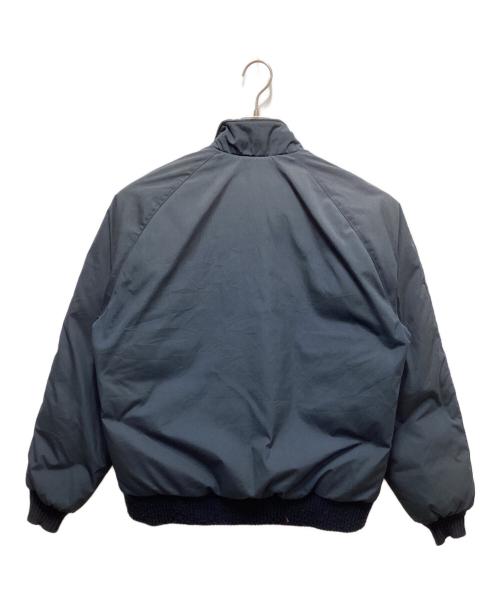Eddie Bauer（エディーバウアー）Eddie Bauer (エディーバウアー) リブダウンジャケット ネイビー サイズ:不明の古着・服飾アイテム