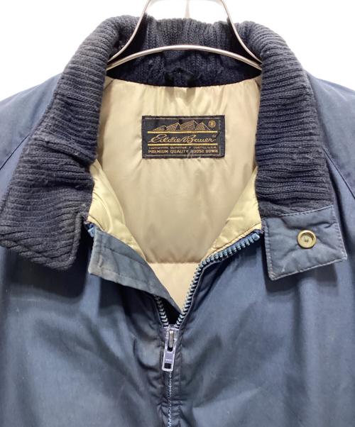 Eddie Bauer（エディーバウアー）Eddie Bauer (エディーバウアー) リブダウンジャケット ネイビー サイズ:不明の古着・服飾アイテム