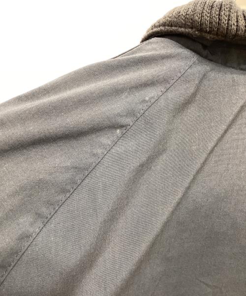 Eddie Bauer（エディーバウアー）Eddie Bauer (エディーバウアー) リブダウンジャケット ネイビー サイズ:不明の古着・服飾アイテム