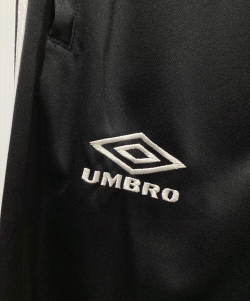 UMBRO（アンブロ）UMBRO (アンブロ) WACKO MARIA (ワコマリア) TRACK PANTS ( TYPE-2 ) ブラック サイズ:XLの古着・服飾アイテム