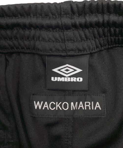 UMBRO（アンブロ）UMBRO (アンブロ) WACKO MARIA (ワコマリア) TRACK PANTS ( TYPE-2 ) ブラック サイズ:XLの古着・服飾アイテム
