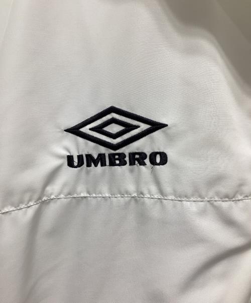 UMBRO（アンブロ）UMBRO (アンブロ) WACKO MARIA (ワコマリア) NYLON TRACK JACKET ホワイト サイズ:Ｌの古着・服飾アイテム