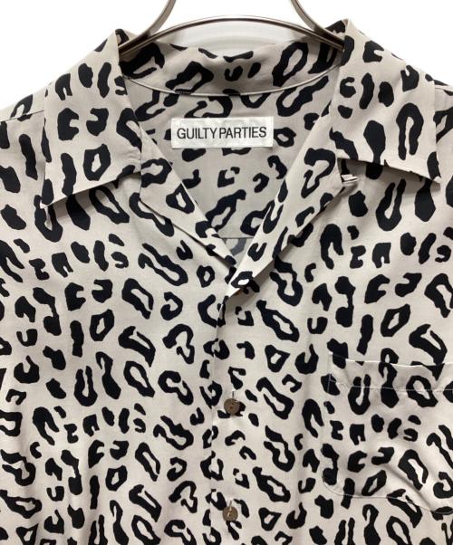 WACKO MARIA（ワコマリア）WACKO MARIA (ワコマリア) レオパードオープンカラーシャツ ベージュ サイズ:Ｌの古着・服飾アイテム