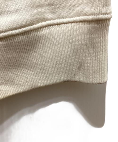 LOEWE（ロエベ）LOEWE (ロエベ) アナグラムレザーパッチフーディー アイボリー サイズ:ＸＬの古着・服飾アイテム