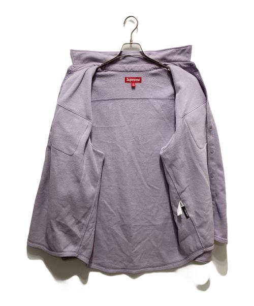 SUPREME（シュプリーム）Supreme (シュプリーム) POLARTEC SHIRT パープル サイズ:XLの古着・服飾アイテム