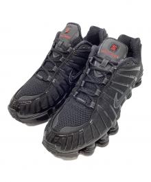 NIKE（ナイキ）の古着「SHOX TL BLACK/BLACK-MTLC HEMATITE-MAX ORANGE」｜ブラック