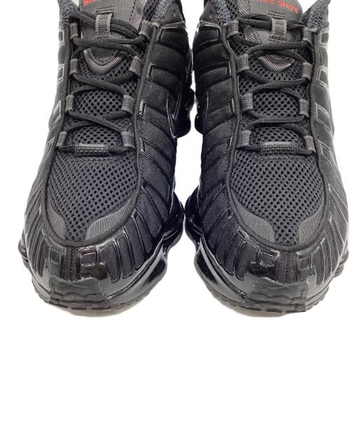 NIKE（ナイキ）NIKE (ナイキ) SHOX TL BLACK/BLACK-MTLC HEMATITE-MAX ORANGE ブラック サイズ:28.5の古着・服飾アイテム