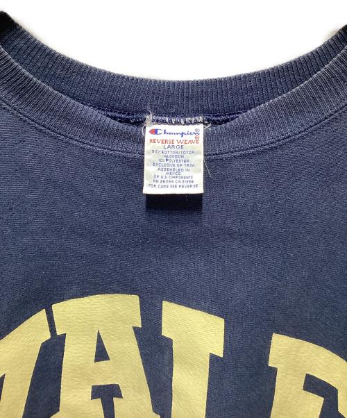 Champion REVERSE WEAVE（チャンピオン リバース ウィーブ）Champion REVERSE WEAVE (チャンピオン リバース ウィーブ) 90‘sリバースウィーブスウェット ネイビー サイズ:Lの古着・服飾アイテム