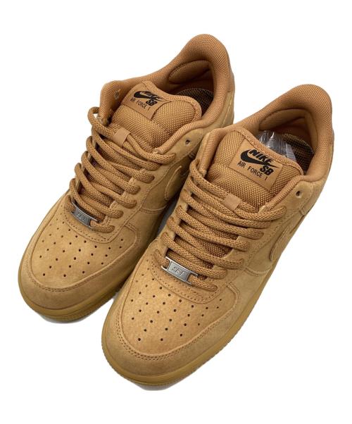 NIKE（ナイキ）NIKE (ナイキ) SB エア フォース 1 LOW Flax and Black ブラウン サイズ:25.5ｃｍの古着・服飾アイテム