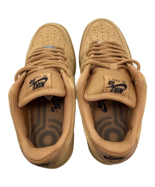 NIKE（ナイキ）NIKE (ナイキ) SB エア フォース 1 LOW Flax and Black ブラウン サイズ:25.5ｃｍの古着・服飾アイテム