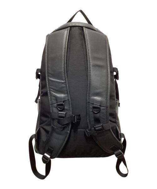 SUPREME（シュプリーム）Supreme (シュプリーム) Leather Backpack ブラックの古着・服飾アイテム