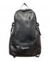 Supreme（シュプリーム）の古着「Leather Backpack」｜ブラック