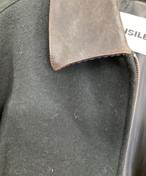 INSILENCE（インサイレンス）INSILENCE (インサイレンス) 切替ジャケット ブラック サイズ:Mの古着・服飾アイテム