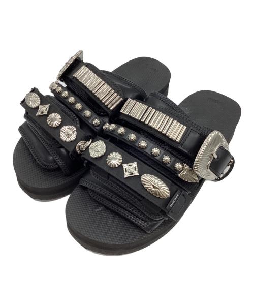 suicoke（スイコック）suicoke (スイコック) TOGA PULLA (トーガ プルラ) MOTOサンダル ブラック サイズ:7の古着・服飾アイテム