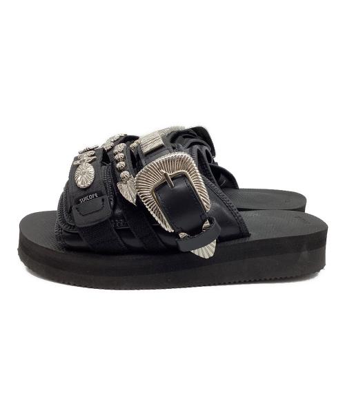 suicoke（スイコック）suicoke (スイコック) TOGA PULLA (トーガ プルラ) MOTOサンダル ブラック サイズ:7の古着・服飾アイテム