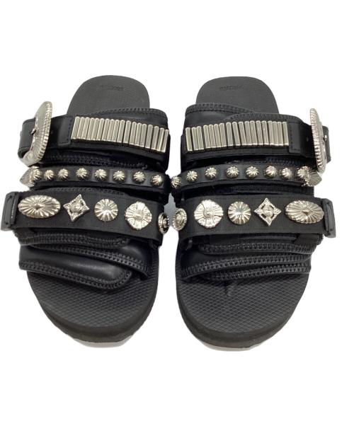 suicoke（スイコック）suicoke (スイコック) TOGA PULLA (トーガ プルラ) MOTOサンダル ブラック サイズ:7の古着・服飾アイテム