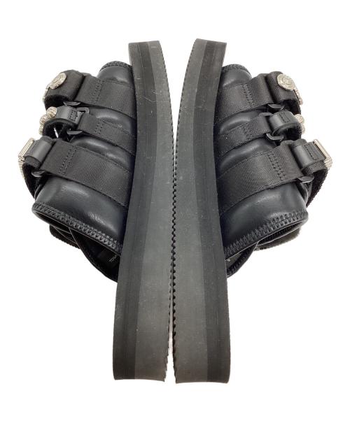 suicoke（スイコック）suicoke (スイコック) TOGA PULLA (トーガ プルラ) MOTOサンダル ブラック サイズ:7の古着・服飾アイテム