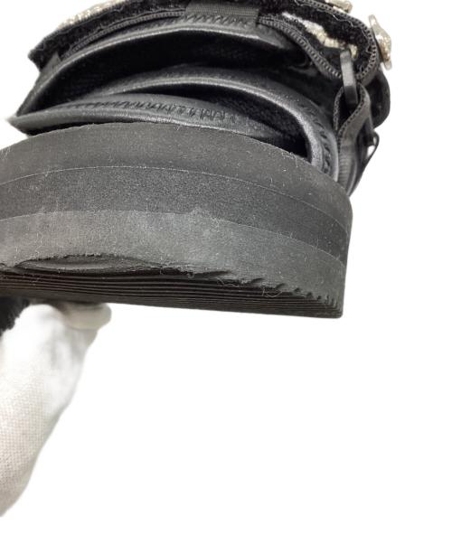 suicoke（スイコック）suicoke (スイコック) TOGA PULLA (トーガ プルラ) MOTOサンダル ブラック サイズ:7の古着・服飾アイテム