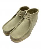 CLARKS ORIGINALSクラークス オリジナルズ）の古着「ワラビーブーツ」｜ベージュ