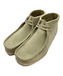 CLARKS ORIGINALS（クラークス オリジナルズ）の古着「ワラビーブーツ」｜ベージュ