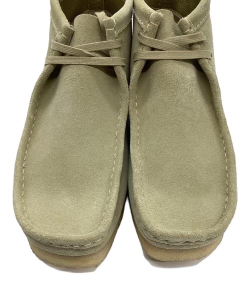 CLARKS ORIGINALS（クラークス オリジナルズ）Clarks Originals (クラークス オリジナルズ) ワラビーブーツ ベージュ サイズ:26.5の古着・服飾アイテム