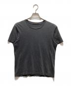 LOUIS VUITTONルイ ヴィトン）の古着「サークルLV刺繍入り クルーネック半袖Tシャツ」｜グレー