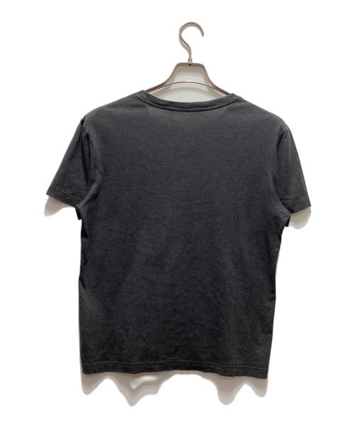 LOUIS VUITTON（ルイ ヴィトン）LOUIS VUITTON (ルイ ヴィトン) サークルLV刺繍入り クルーネック半袖Tシャツ グレー サイズ:XSの古着・服飾アイテム