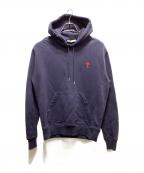 AMI PARISアミ パリス）の古着「Ami de Coeur HOODIE」｜ネイビー