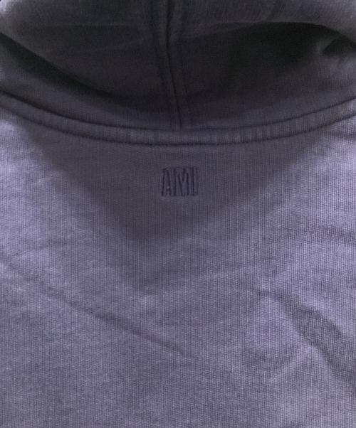 AMI PARIS（アミ パリス）AMI PARIS (アミ パリス) Ami de Coeur HOODIE ネイビー サイズ:Ｓの古着・服飾アイテム