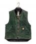 CarHartt（カーハート）の古着「Duck Work Vest」｜グリーン