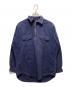 RRL（ダブルアールエル）の古着「ハーフジップシャツ」｜ネイビー
