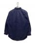 RRL (ダブルアールエル) ハーフジップシャツ ネイビー サイズ:Ｌ：18000円