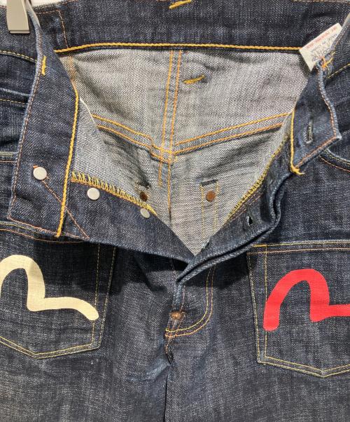 EVISU（エヴィス）EVISU (エヴィス) 両面カモメデニムパンツ インディゴ サイズ:34の古着・服飾アイテム