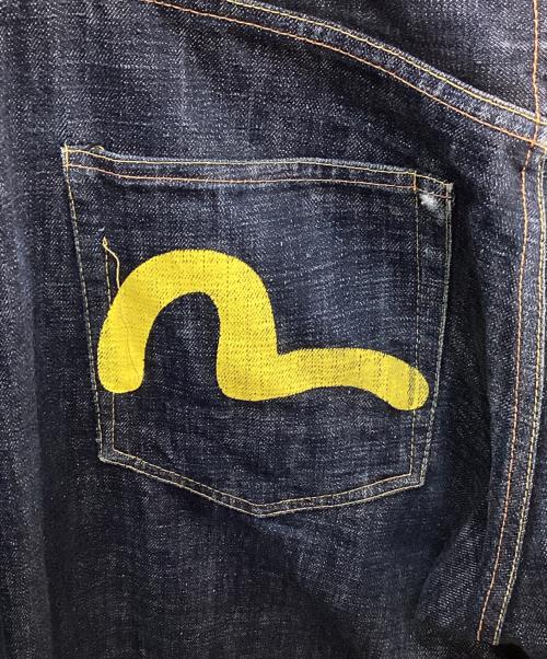 EVISU（エヴィス）EVISU (エヴィス) 両面カモメデニムパンツ インディゴ サイズ:34の古着・服飾アイテム