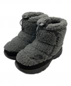 THE NORTH FACEザ ノース フェイス）の古着「NUPTSE BOOTIE SHORT FLEECE」｜グレー