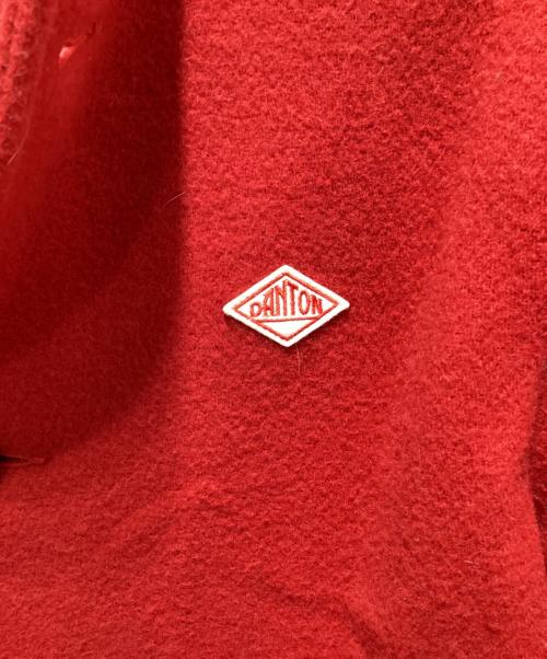 DANTON（ダントン）DANTON (ダントン) ウールカラーレスジャケット レッド サイズ:36の古着・服飾アイテム