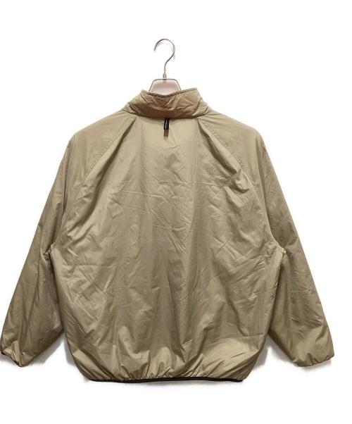PWA（プア）PWA (プア) TWO FACE PUFFY JACKET ベージュ サイズ:Lの古着・服飾アイテム