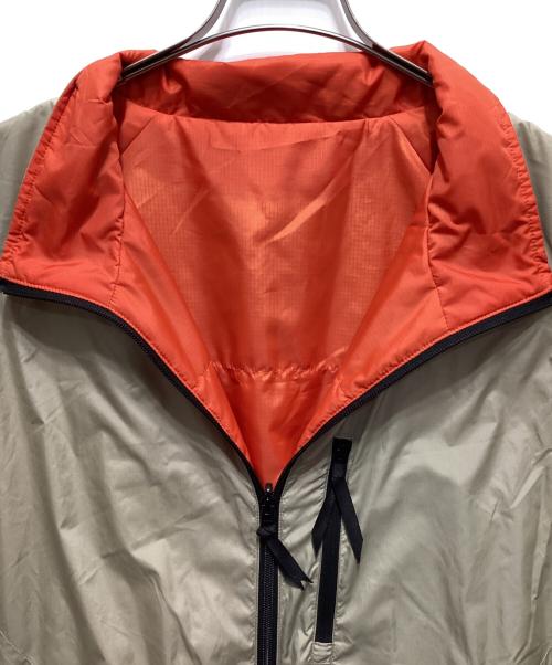 PWA（プア）PWA (プア) TWO FACE PUFFY JACKET ベージュ サイズ:Lの古着・服飾アイテム
