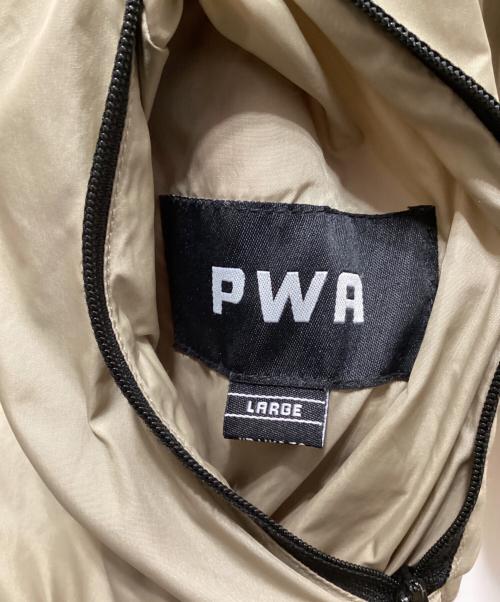 PWA（プア）PWA (プア) TWO FACE PUFFY JACKET ベージュ サイズ:Lの古着・服飾アイテム