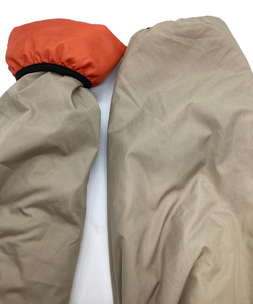 PWA（プア）PWA (プア) TWO FACE PUFFY JACKET ベージュ サイズ:Lの古着・服飾アイテム