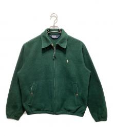 POLO RALPH LAUREN（ポロ・ラルフローレン）の古着「フリーススイングトップ」｜グリーン