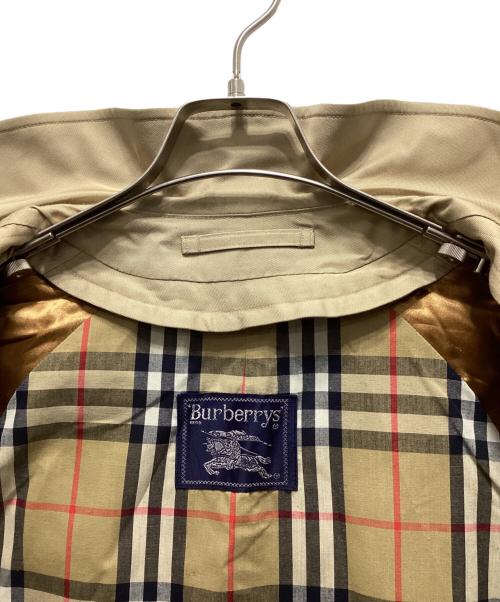 Burberry's（バーバリーズ）Burberry's (バーバリーズ) 裏ノヴァチェックステンカラーコート ベージュ サイズ:34の古着・服飾アイテム