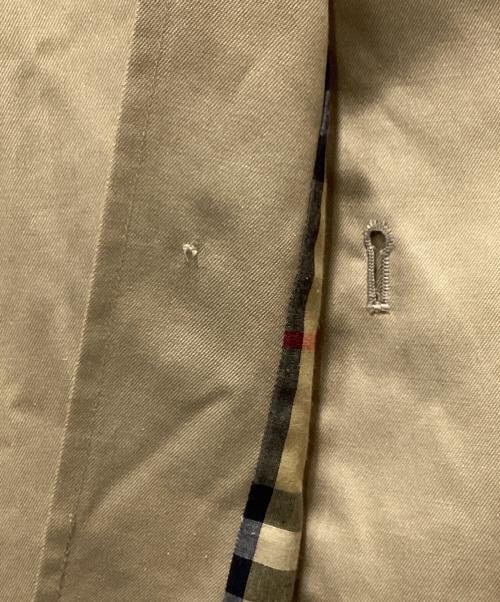 Burberry's（バーバリーズ）Burberry's (バーバリーズ) 裏ノヴァチェックステンカラーコート ベージュ サイズ:34の古着・服飾アイテム